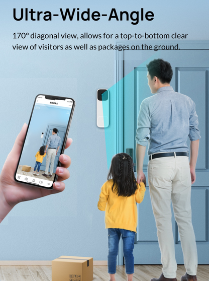 PPnest Smart Video Doorbell D1