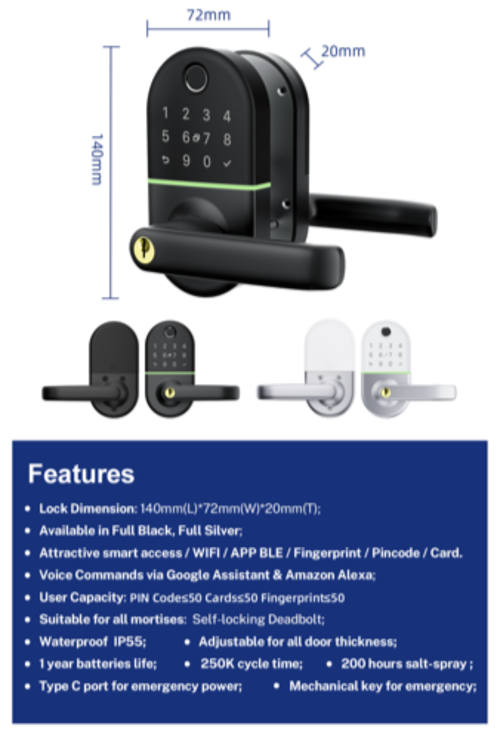 PPnest Smart Lock L1